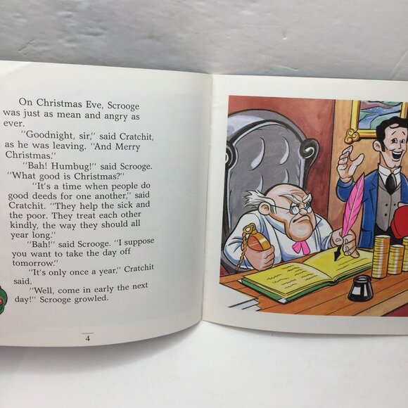 Lot 4 Kids Books Quest Camelot 3 Billy-Goats Gruff Haunted House Christmas Carol - Picture 13 of 14